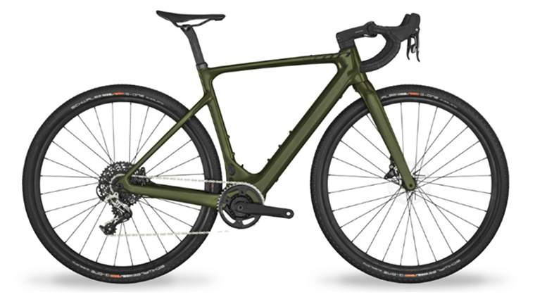 Scott Solace Gravel eRide 30
The Solace Gravel eRIDE boasts endurance geometry, a lightweight carbon frame, and generous tire clearance. Built on SCOTT Addict Gravel heritage, it’s perfect for exploring every gravel trail.